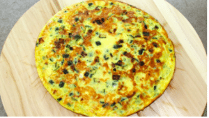 Frittata di zucchine e parmigiano Frittata di zucchine e parmigiano