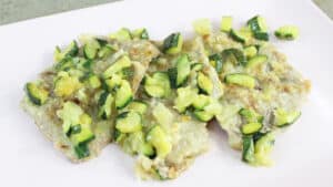 Scaloppine di vitello alle zucchine Scaloppine di vitello alle zucchine