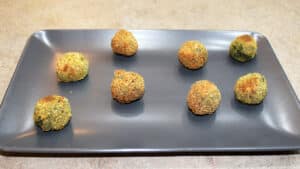 Polpettine di spinaci al forno Polpettine di spinaci al forno