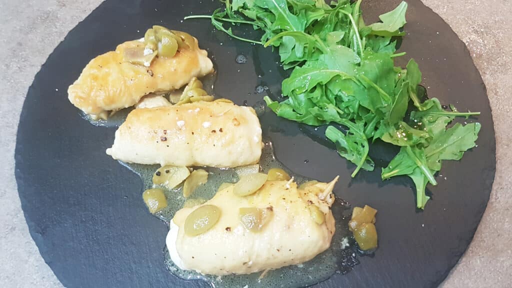 Involtini di petto di pollo