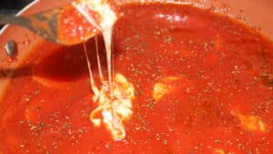 Scamorza alla pizzaiola Scamorza alla pizzaiola