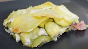 Tortino di patate e zucchine Tortino di patate e zucchine