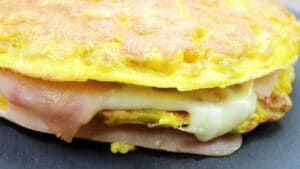 Tripla frittata ripiena Tripla frittata ripiena