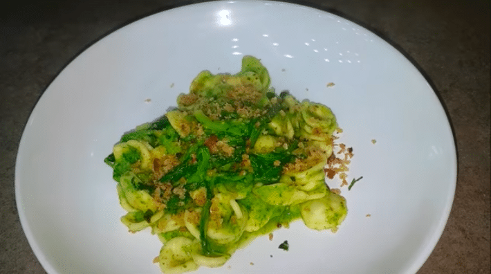 orecchiette con cime di rapa