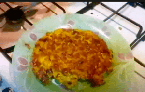 Frittata di melanzane Frittata di melanzane
