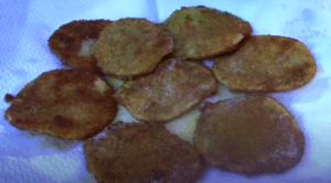 Patate impanate e fritte Patate impanate e fritte