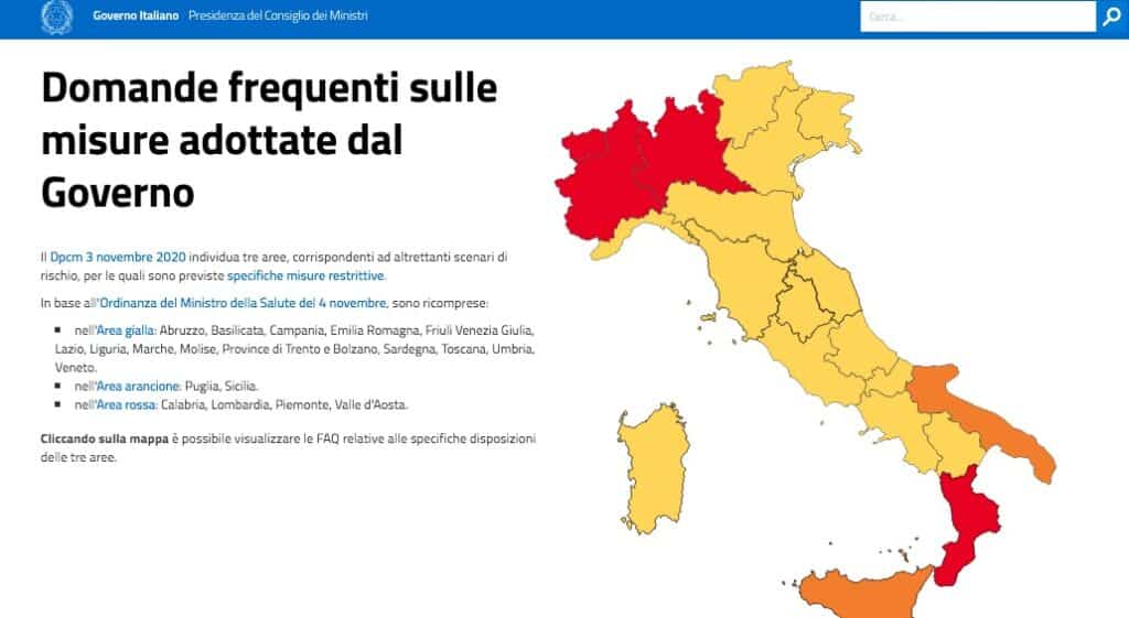 Nuove Faq Dpcm: le novità nella lista aggiornata dal governo