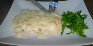 Petto di pollo con crema ai 4 formaggi Petto di pollo con crema ai 4 formaggi