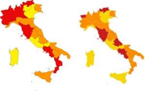 Coronavirus ultime notizie: diverse regioni hanno visto abbassarsi il proprio livello di rischio, intanto, l’indice Rt si avvicina a 1