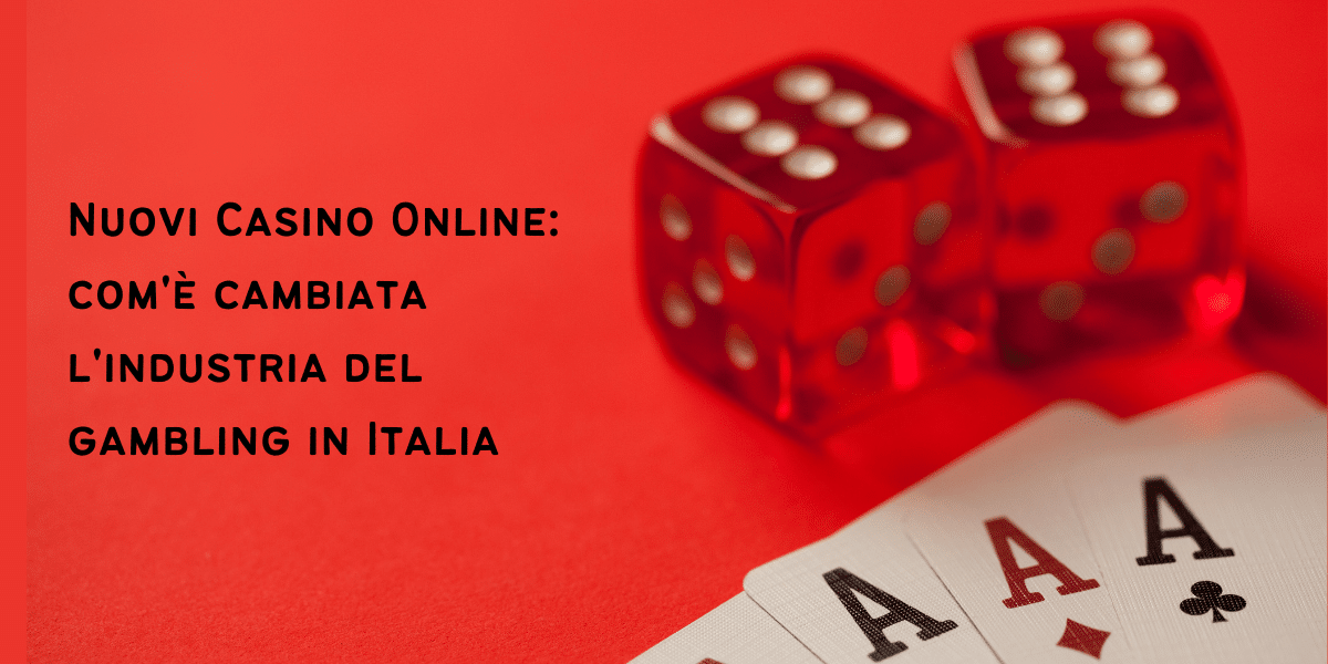 nuovi giochi casinò Nel modo giusto