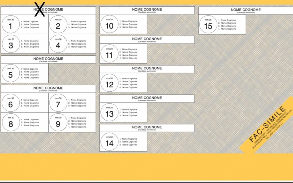 Scheda elettorale Politiche 2022: come si compila? Guida veloce
