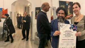 Jaime Vallardo Chávez, menzione di merito in Biennale Roma e Salerno