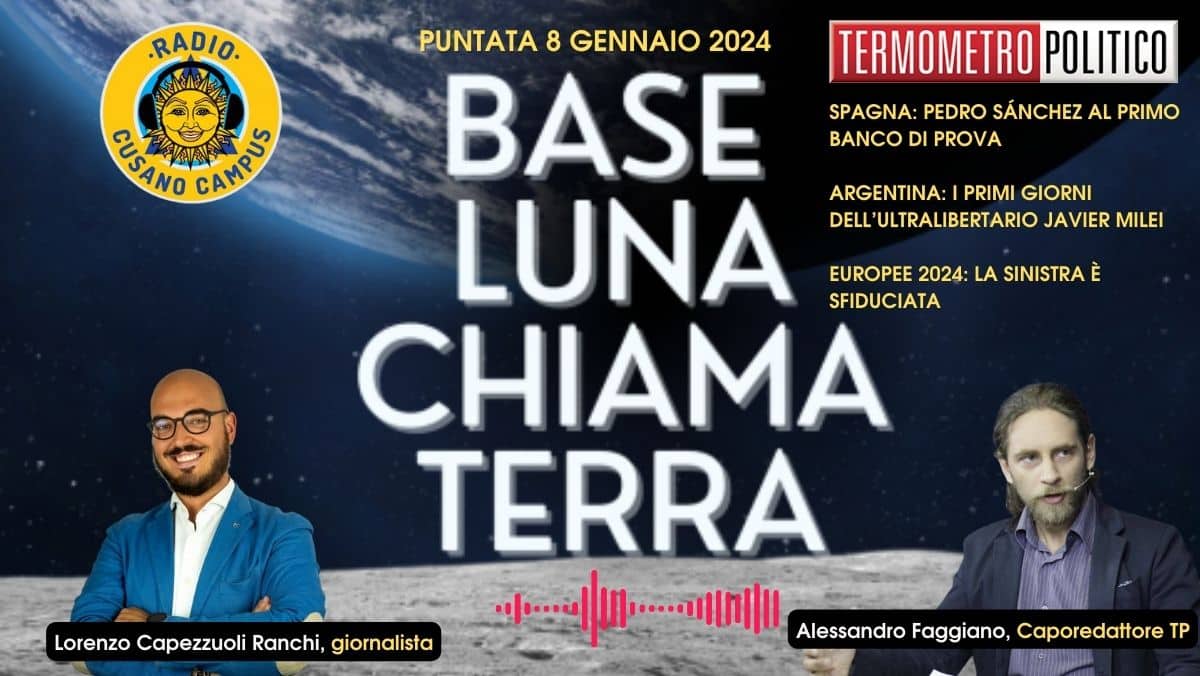 Faggiano (Caporedattore TP) a Radio Cusano: "elettori di sinistra sfiduciati per europee 2024"