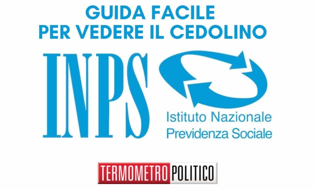 Inps cedolino pensione, come vederlo. Guida facile