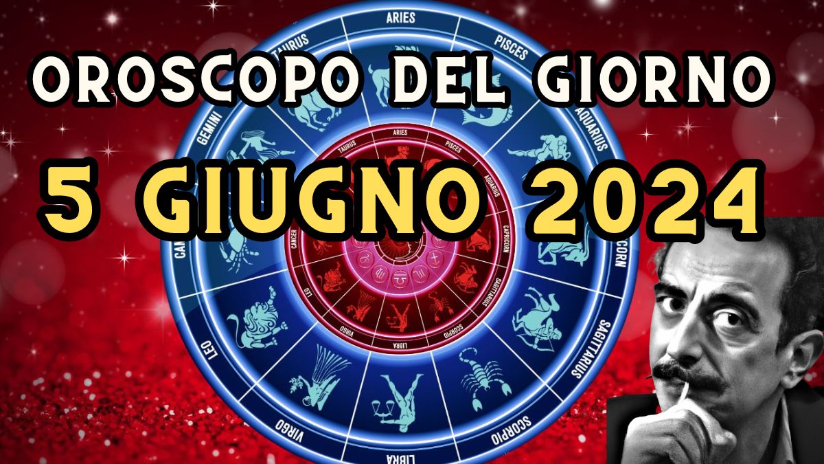 Benvenuti cari lettori all'oroscopo di oggi, 5 giugno 2024! Oggi esploreremo insieme le influenze astrali che plasmano la nostra giornata